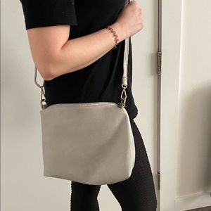 Charleston Bags softer Pearl grey Cross body